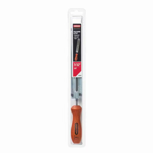 Chainsaw File Guide, Includes 7/32 In. round Saw Chain File, for 3/8 In. and 0.404 In. Pitch Saw Chain 25892-21