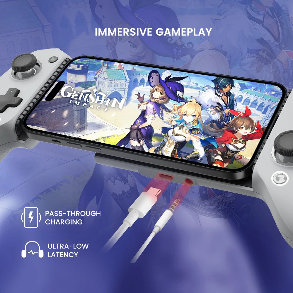 Gamesir G8 Galileo Cellphone Gamepad Game Controller, Effect Joystick for Iphone 15 Android Mobile Phone Cloud Gaming