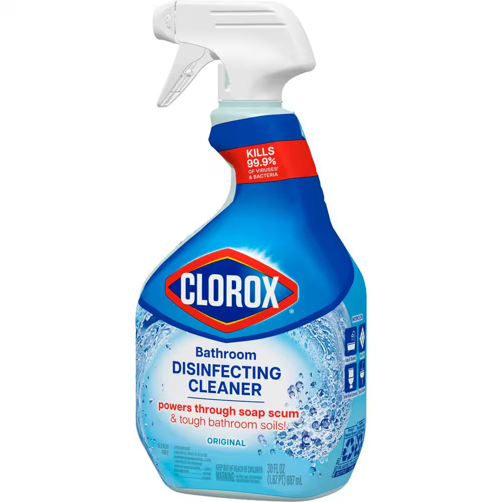 30 Oz. Bleach Free Disinfecting Bathroom Cleaner Spray