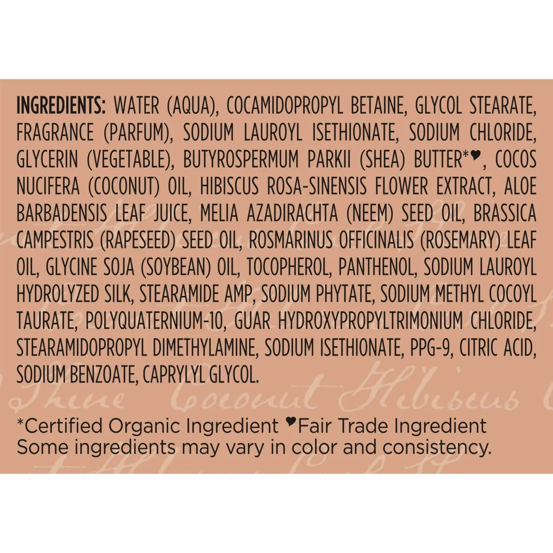 Curl and Shine Coconut Shampoo Coconut & Hibiscus, 13 Fl Oz