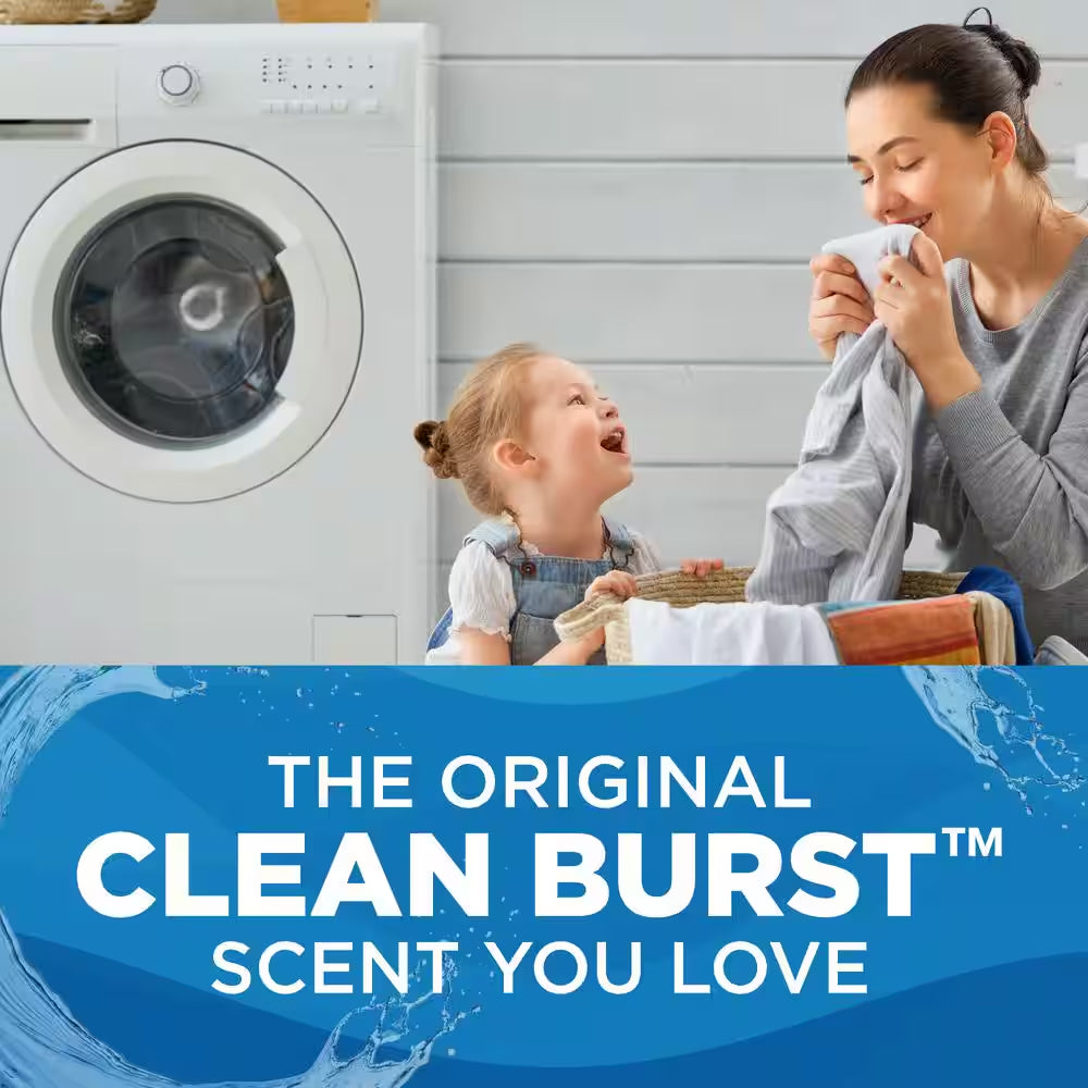 Clean Burst Dual HE Liquid Laundry Detergent, 170-Loads, 170 Fl.Oz.