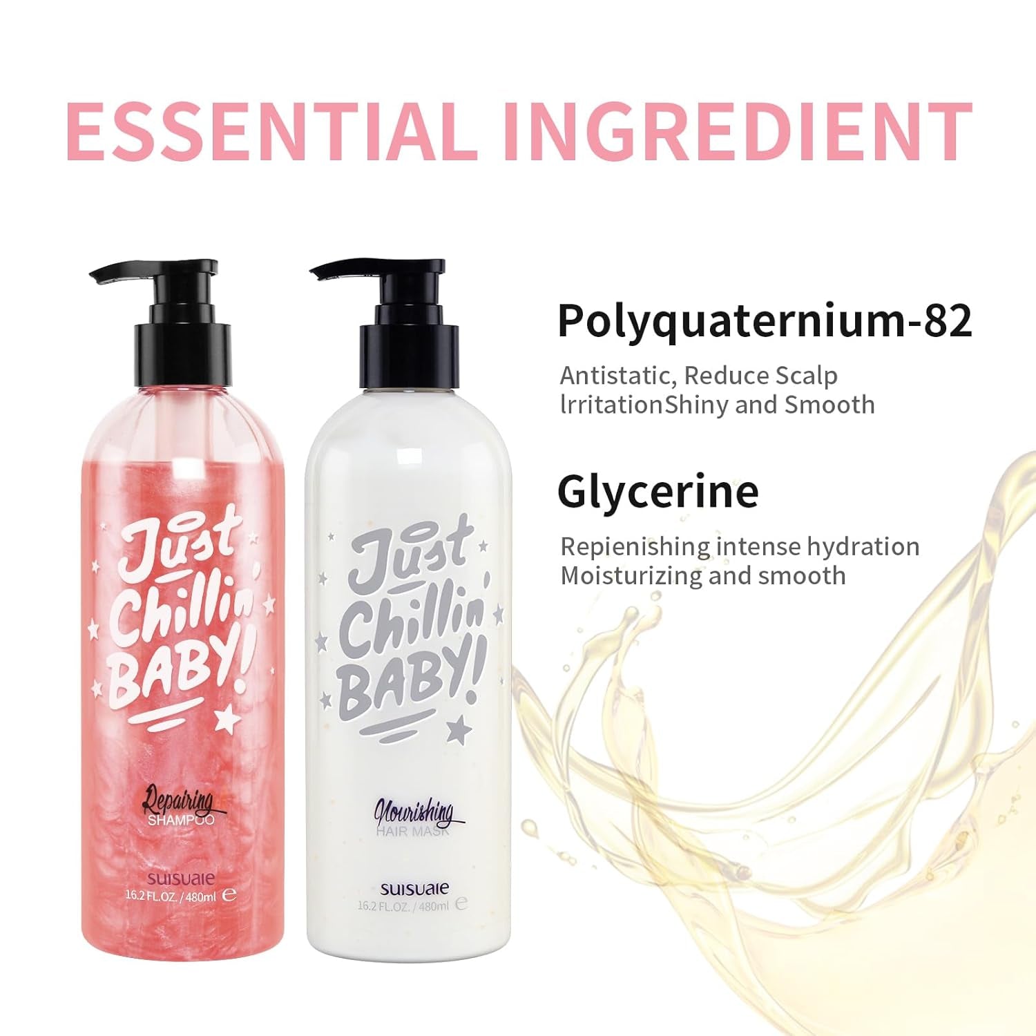 Clarifying Shampoo and Conditioner Set for Women'S Oily & Greasy Hair, 32.4 Fl Oz
