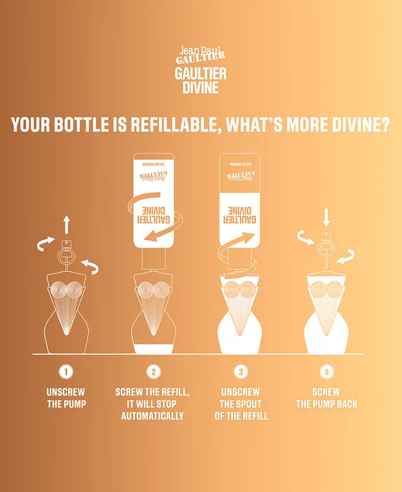 Gaultier Divine Eau De Parfum, 3.4 Oz.