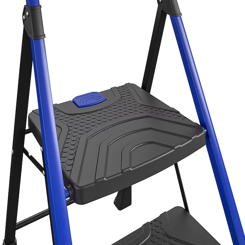 2 -Step 300-Lb Capacity Steel Foldable Step Stool