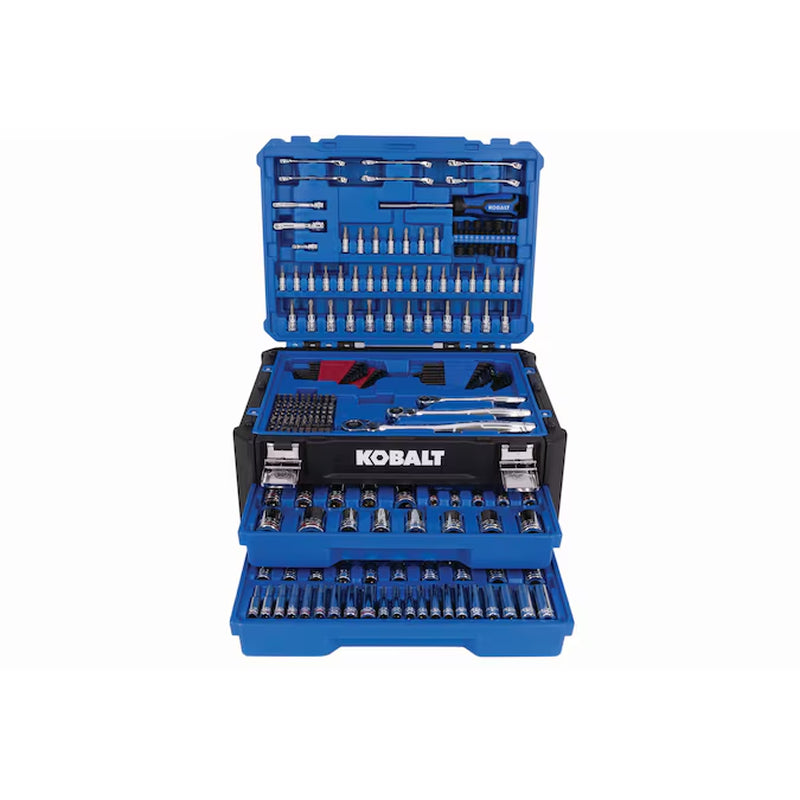 297 -Piece Standard (SAE) and Metric Mechanics Tool Set with Hard Case