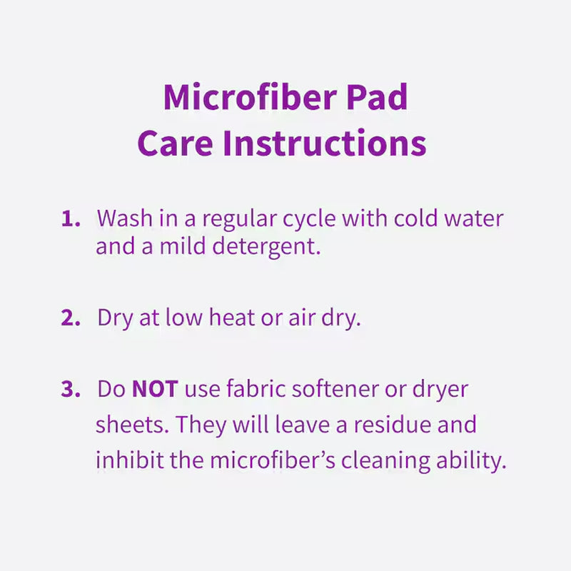 Reusable Microfiber Mop Pad