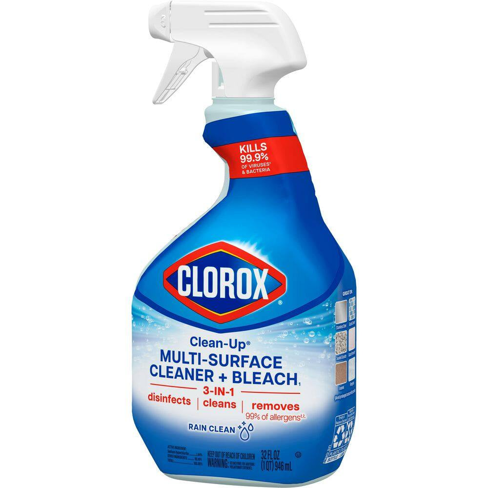 Clean-Up 32 Oz. Rain Clean Scent All-Purpose Cleaner with Bleach Spray (6-Pack)