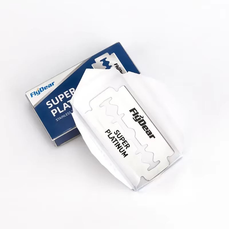 Razor Stainless Steel Double-Blade Razor Razor Razor Old Fashioned Razor Manual Shaving for Men