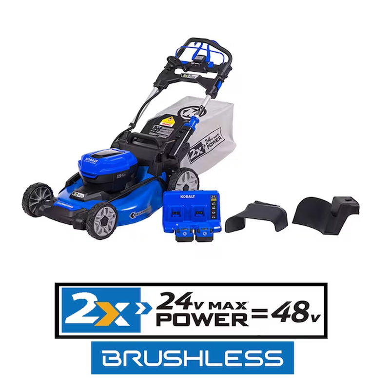 24-Volt, 20-In Self Propelled Battery Walk Mower with (Battery and Charger Not Included)