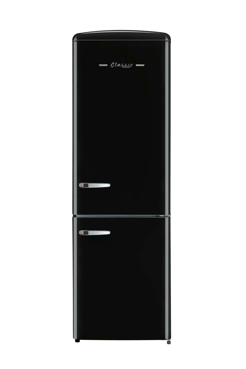 Classic Retro 23.6" Frost-Free 11.7 Cu. Ft. Energy Star Certified Bottom Freezer Refrigerator