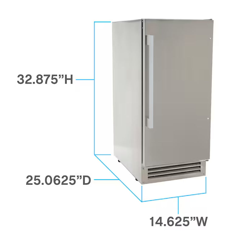 50-Lb Ice per Day Bullet Ice Maker ( Stainless Steel )