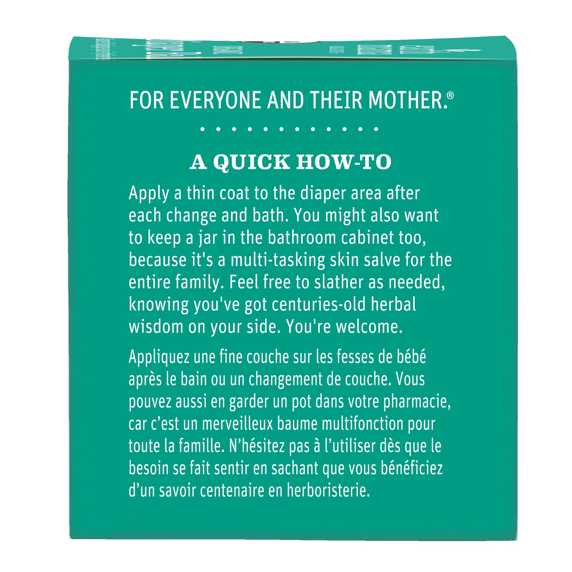 Organic Diaper Balm, Diaper Cream for Newborns, Infants, & Toddlers, 4 Fl Oz.