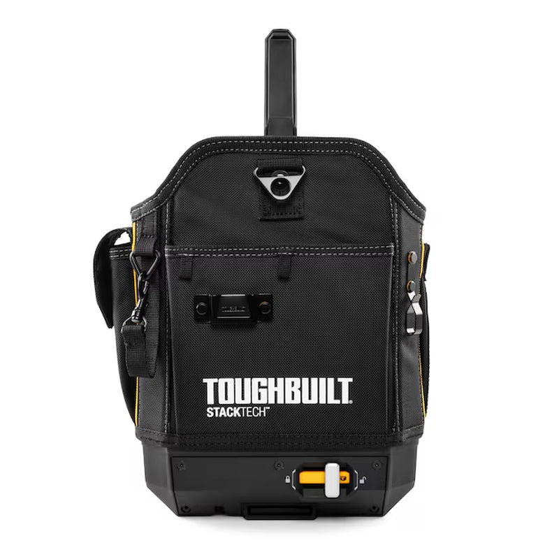 STACKTECH Black Polyester 18-In W X 12-In D X 14.8-In L Tool Tote