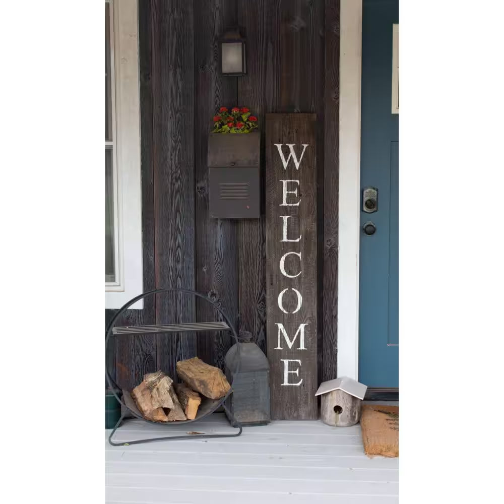 Victoria Welcome Wood Decorative Sign