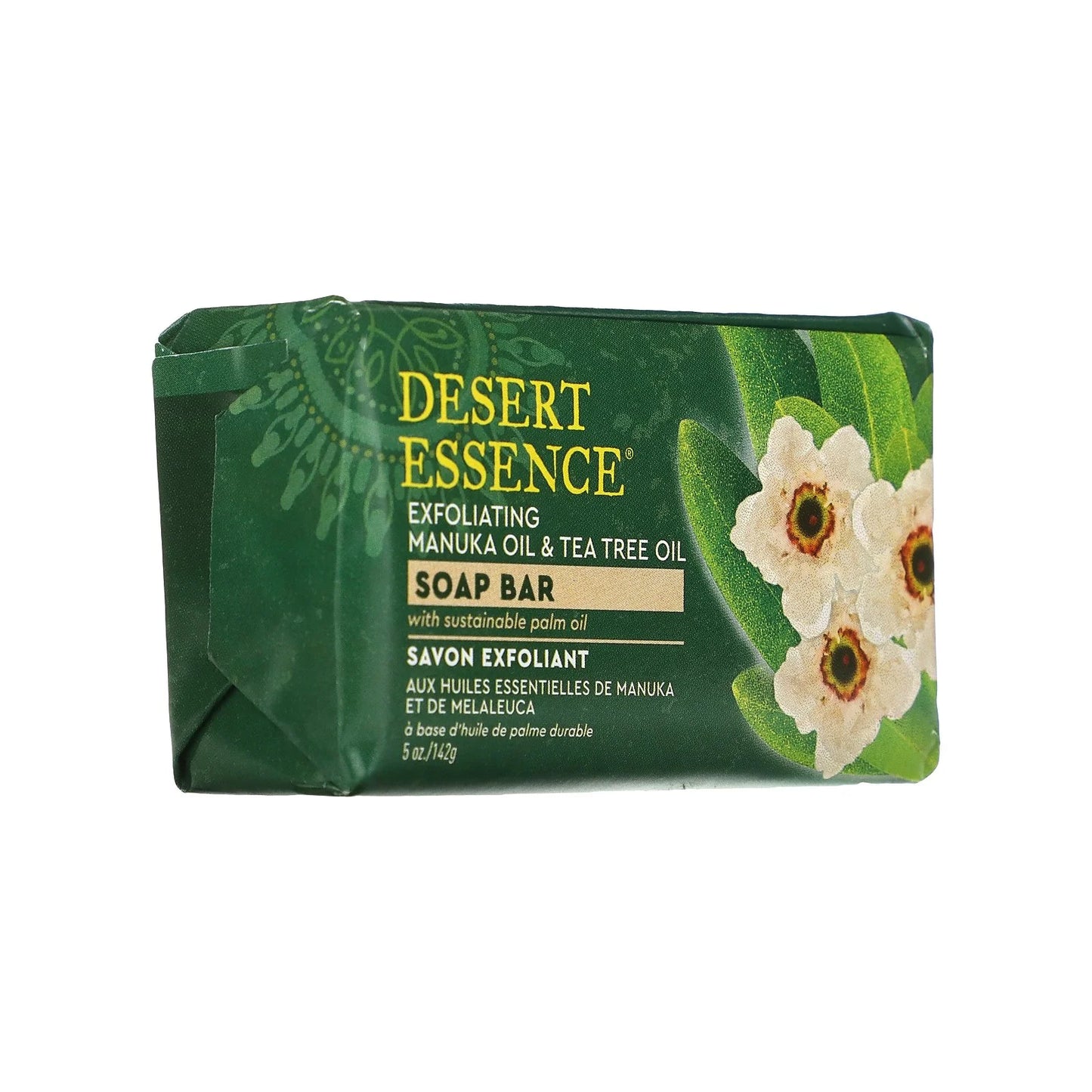 Exfoliating Manuka Oil & Tea Tree Oil Soap Bar 5 Oz Bar Soap