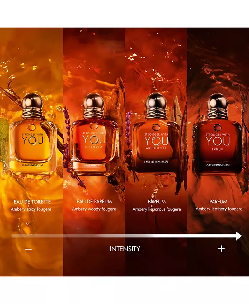 Emporio Men'S Stronger with You Intensely, 5.0Oz