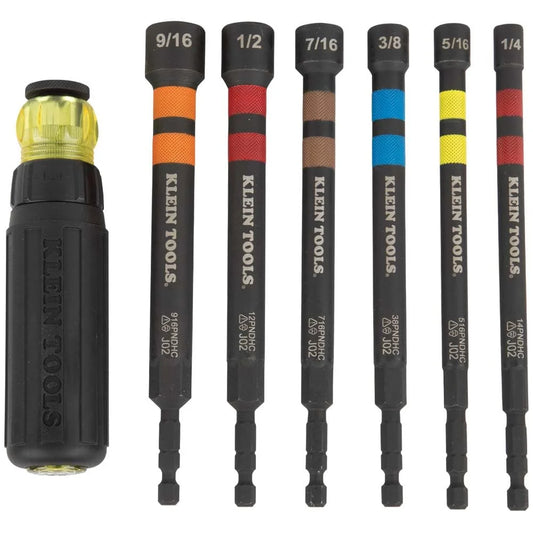 32950 Hollow Magnetic Color-Coded Ratcheting Power Nut Driver