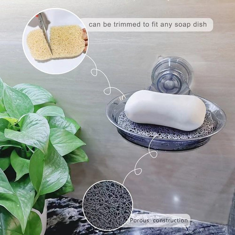 4 Pcs Soap Saver Pad for Bar Soap PVC Bpa-Free Soap Savers for Bar Soap for Kit