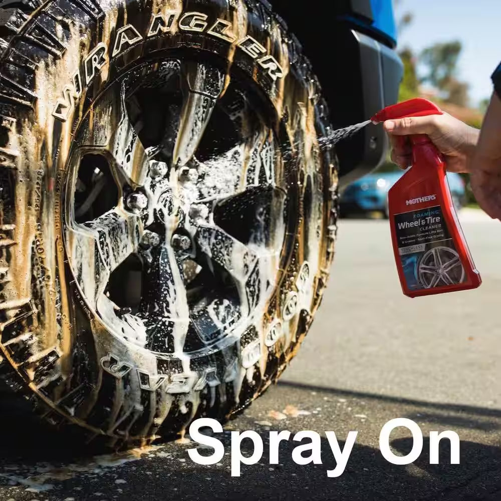 24 Oz. Foaming Wheel and Tire Cleaner Spray