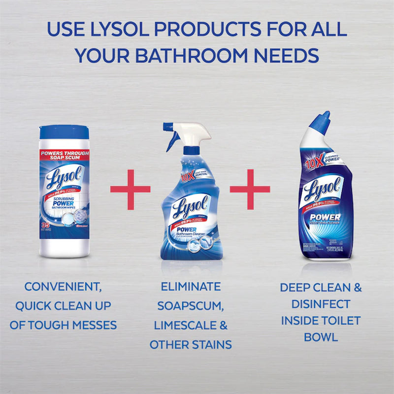 Power 32 Fluid Ounce(S) Atlantic Fresh Liquid Multipurpose Bathroom Cleaner