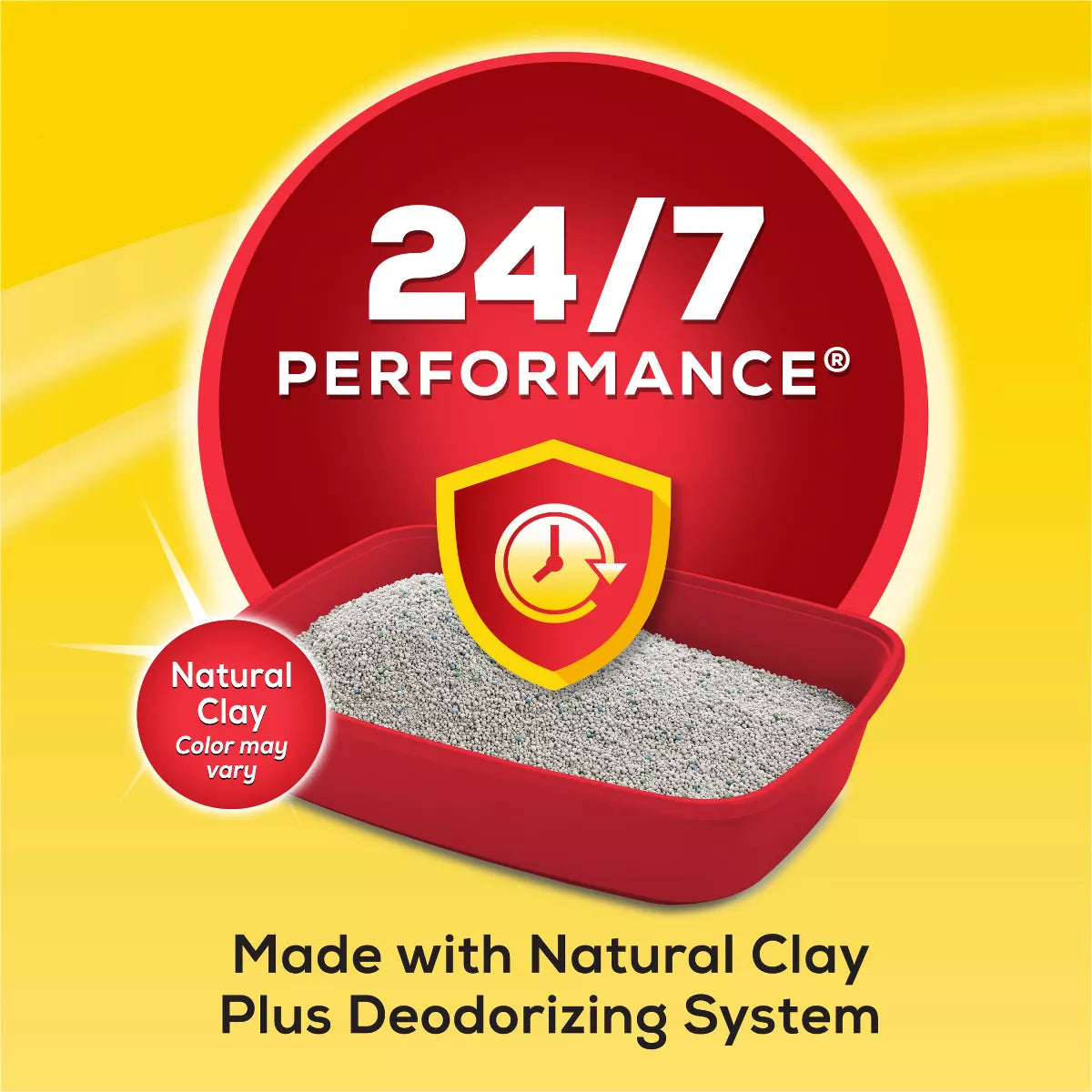Purina Tidy Cats 24/7 Performance Clumping Scoop Cat & Kitty Litter for Multiple Cats - 35Lbs