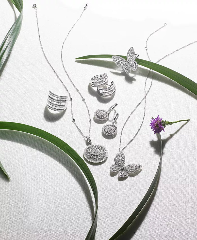 EFFY® Diamond Multi-Row Statement Ring (1-1/2 Ct. T.W.) in 14K White Gold, 14K Gold or 14K Rose Gold