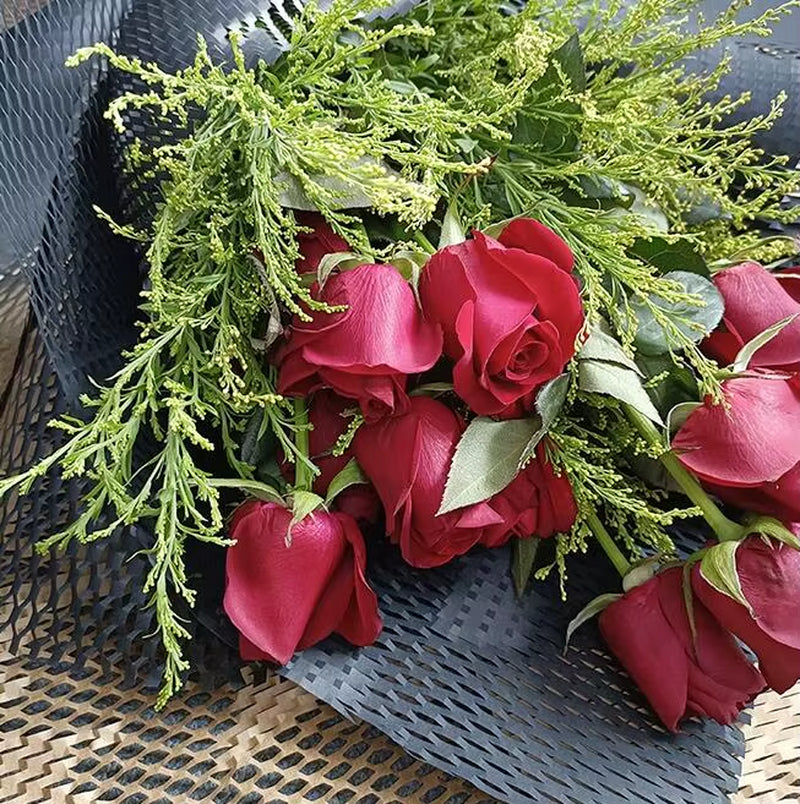 2/5/10M Honeycomb Packing Paper Eco-Friendly Cushioning Wrap Roll for Moving/Shipping Biodegradable Recyclable Bouquet Packaging