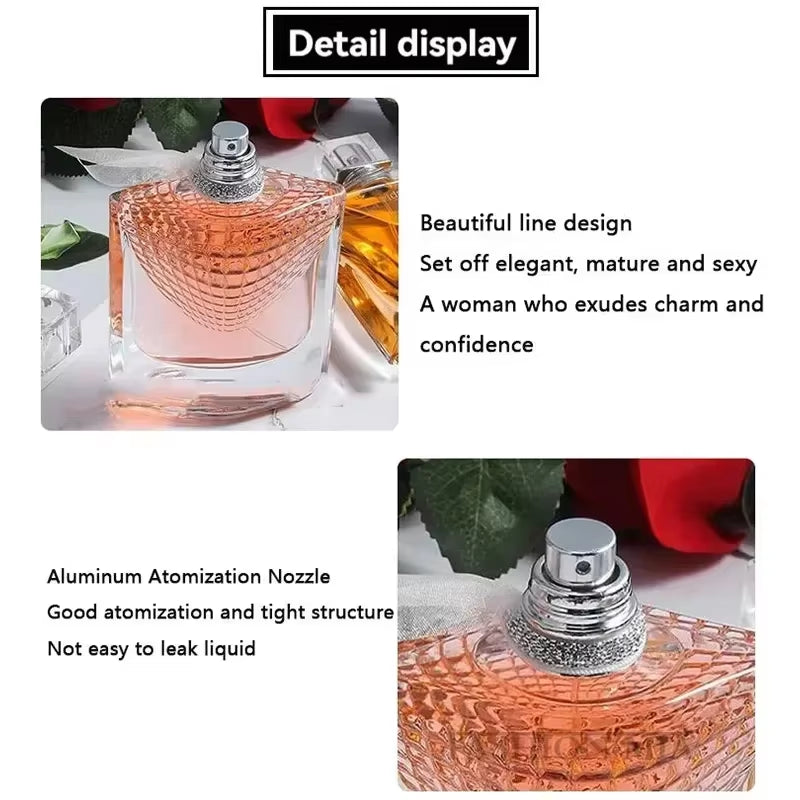 75Ml Original Women Perfume True Love Rose Fragrance Long Lasting Perfume Fresh Natural Romantic Temperament Perfume