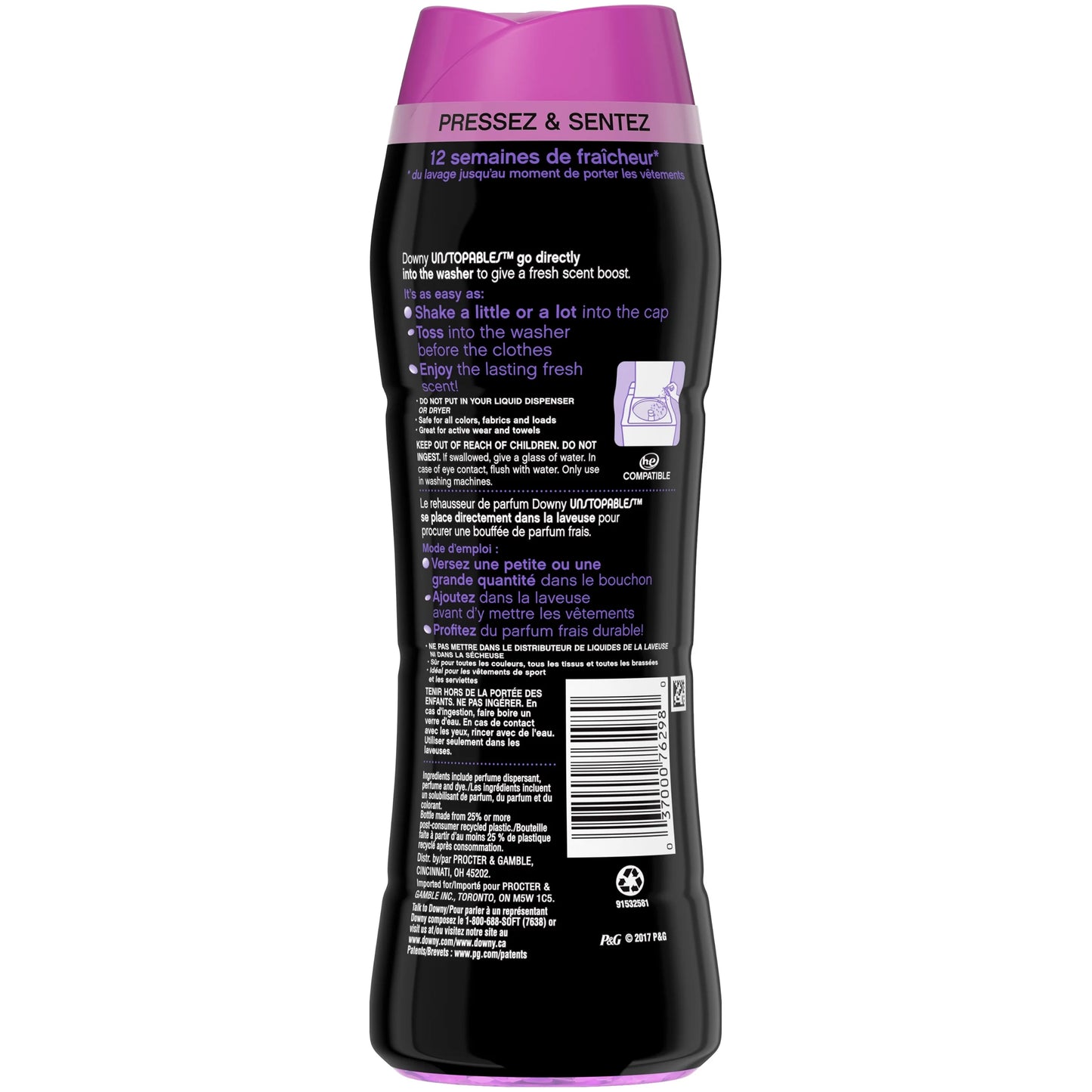 Unstopables In-Wash Scent Booster Beads, Lush, 10.0 Oz