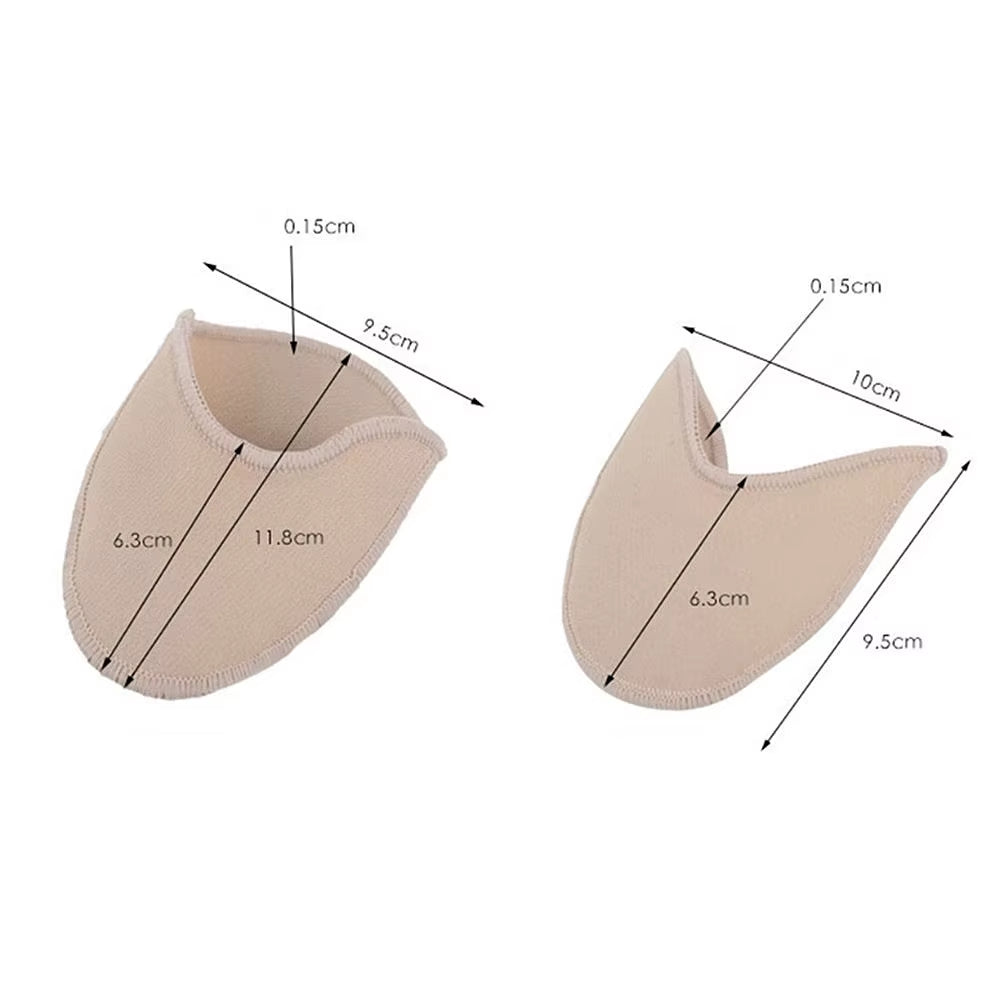 1Pairs Silicone Gel Toe Cover Professional Ballet Pointe Dance Shoe Pads Forefoot Pad Toe Protector Elastic Knitted Toe Cover