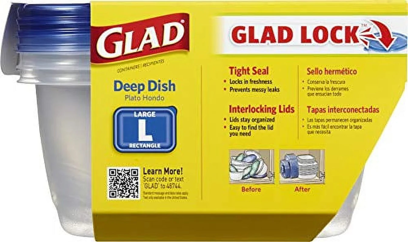 Clear Plastic Food Storage Container