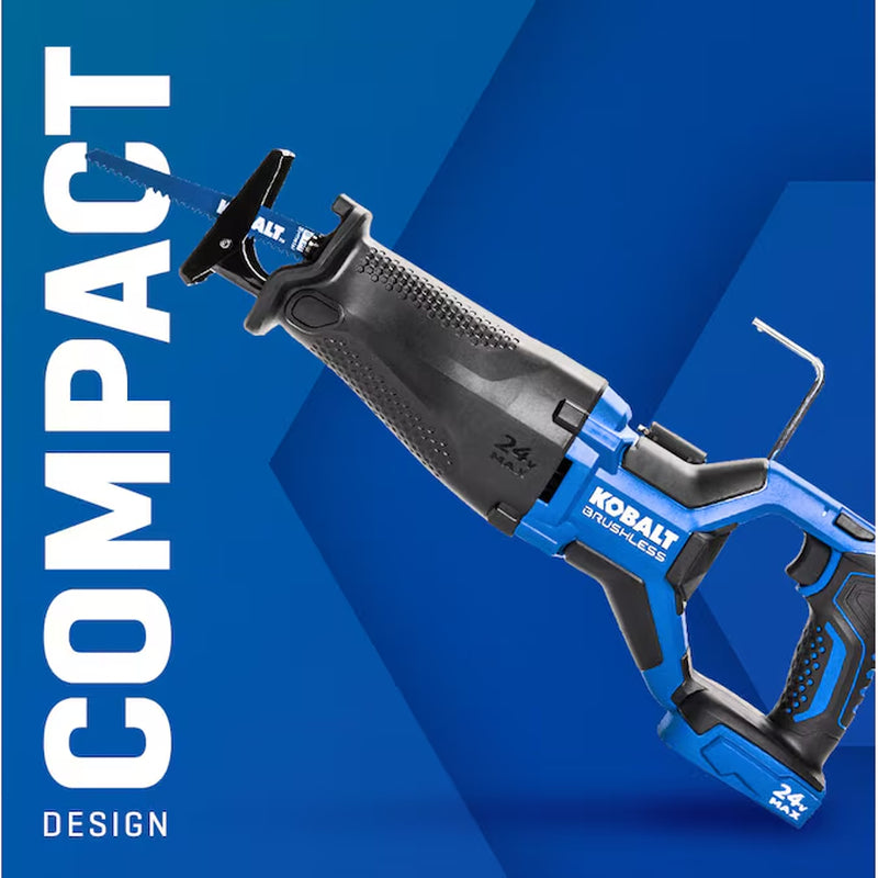 24-Volt Variable Speed Brushless Cordless Reciprocating Saw