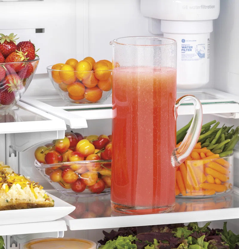 33" 18.6 Cubic Feet Energy Star Smart French Door Refrigerator