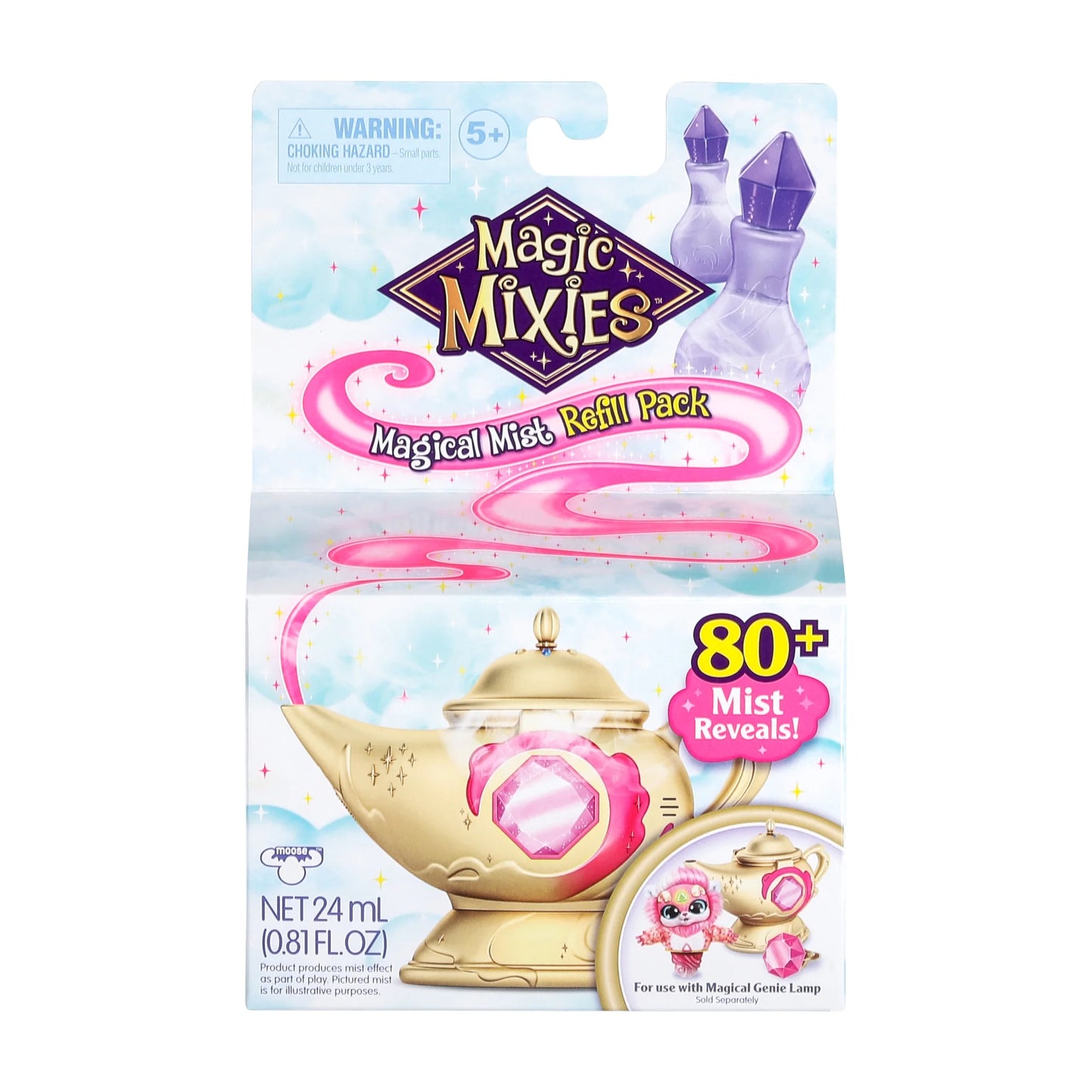 Magical Mist Refill Pack for Magic Rainbow Genie Lamp, Ages 5+