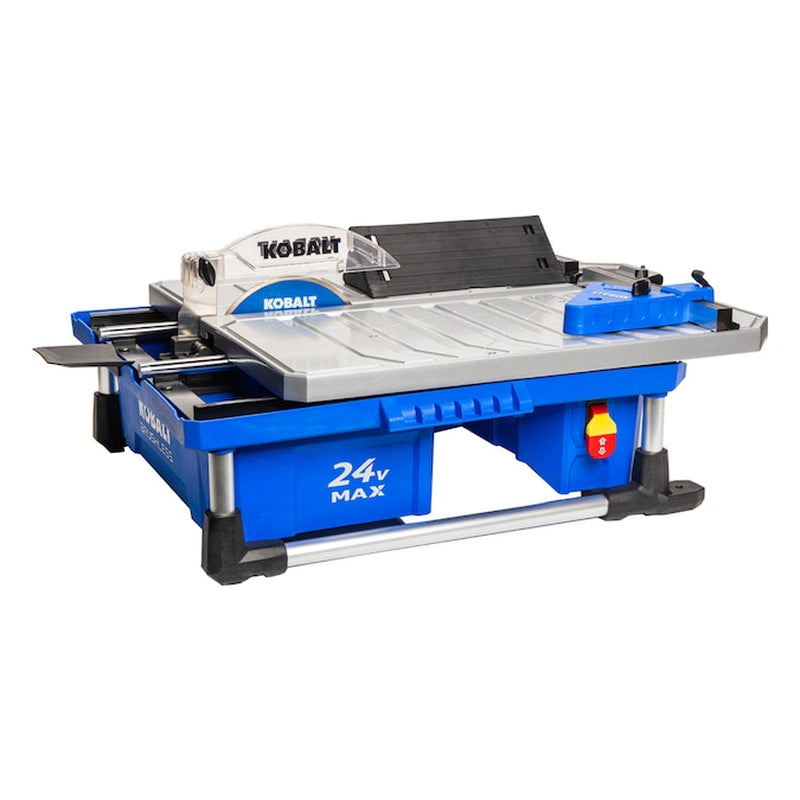 24V 7-In -Blade Cordless Wet Tabletop Sliding Table Tile Saw ( Battery Included )