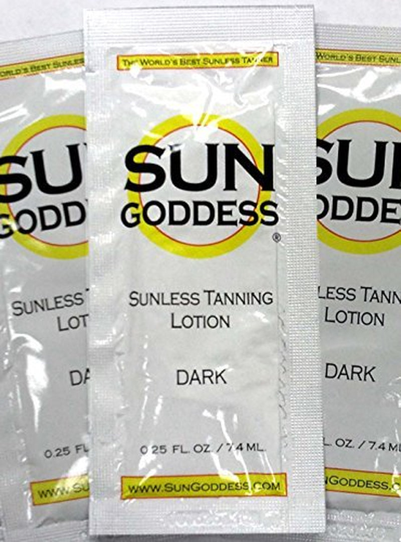 SUN GODDESS - Sunless Self Tanning Lotion - MEDIUM - 8 Oz + INCLUDES: Applicator Mitt, Application Gloves and Best Fake Tanner Lotion Mousse Spray Sample – Gorgeous, Natural Looking Tan Lasts 7 Days