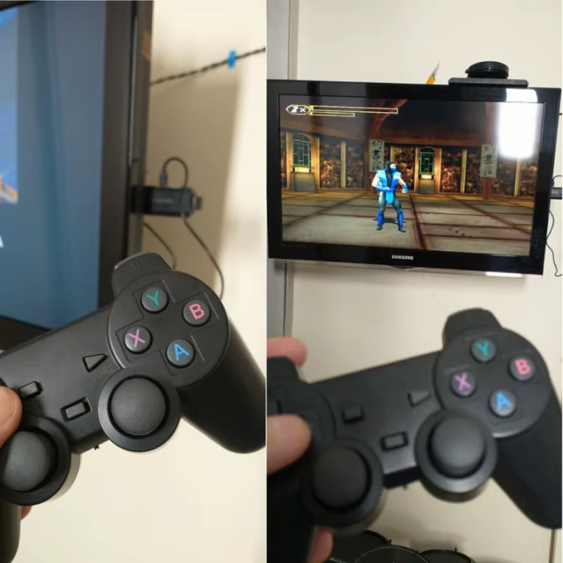X2 plus Retro Game Console 128G - 41000 Games, Multi-Emulator for PSP/PS1/MAME with Wireless Gamepads