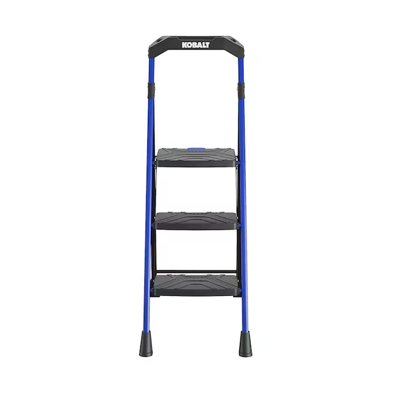 2 -Step 300-Lb Capacity Steel Foldable Step Stool