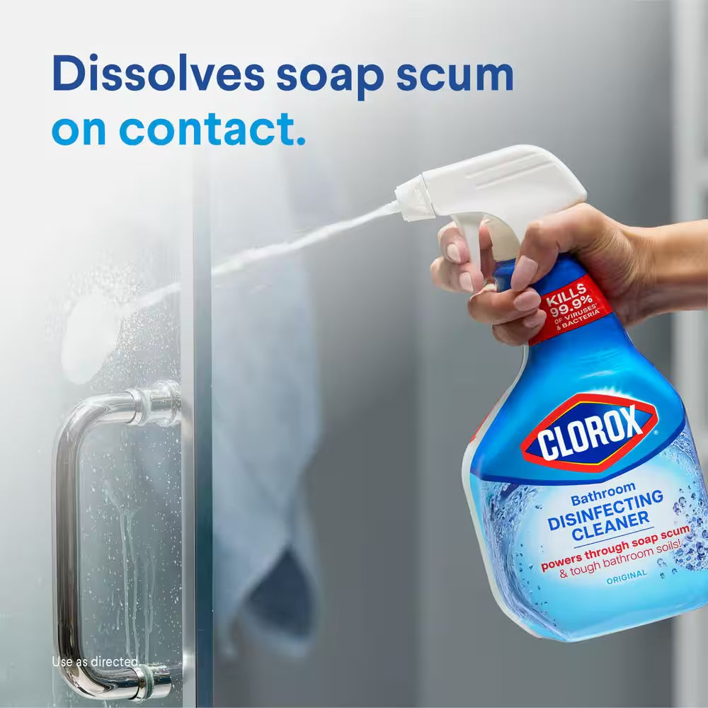30 Oz. Bleach Free Disinfecting Bathroom Cleaner Spray