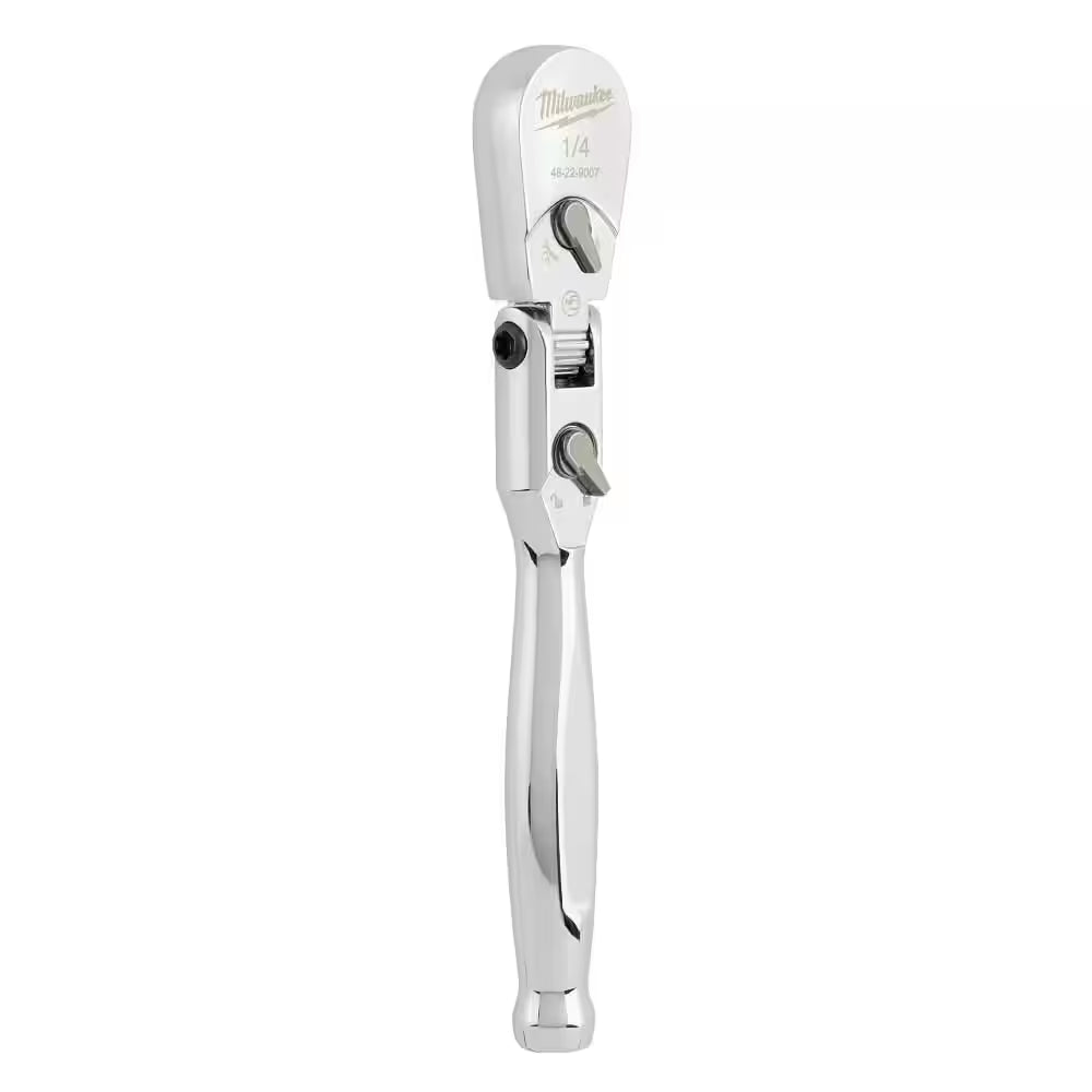 1/4 In. Drive 6 In. Flex Head Ratchet