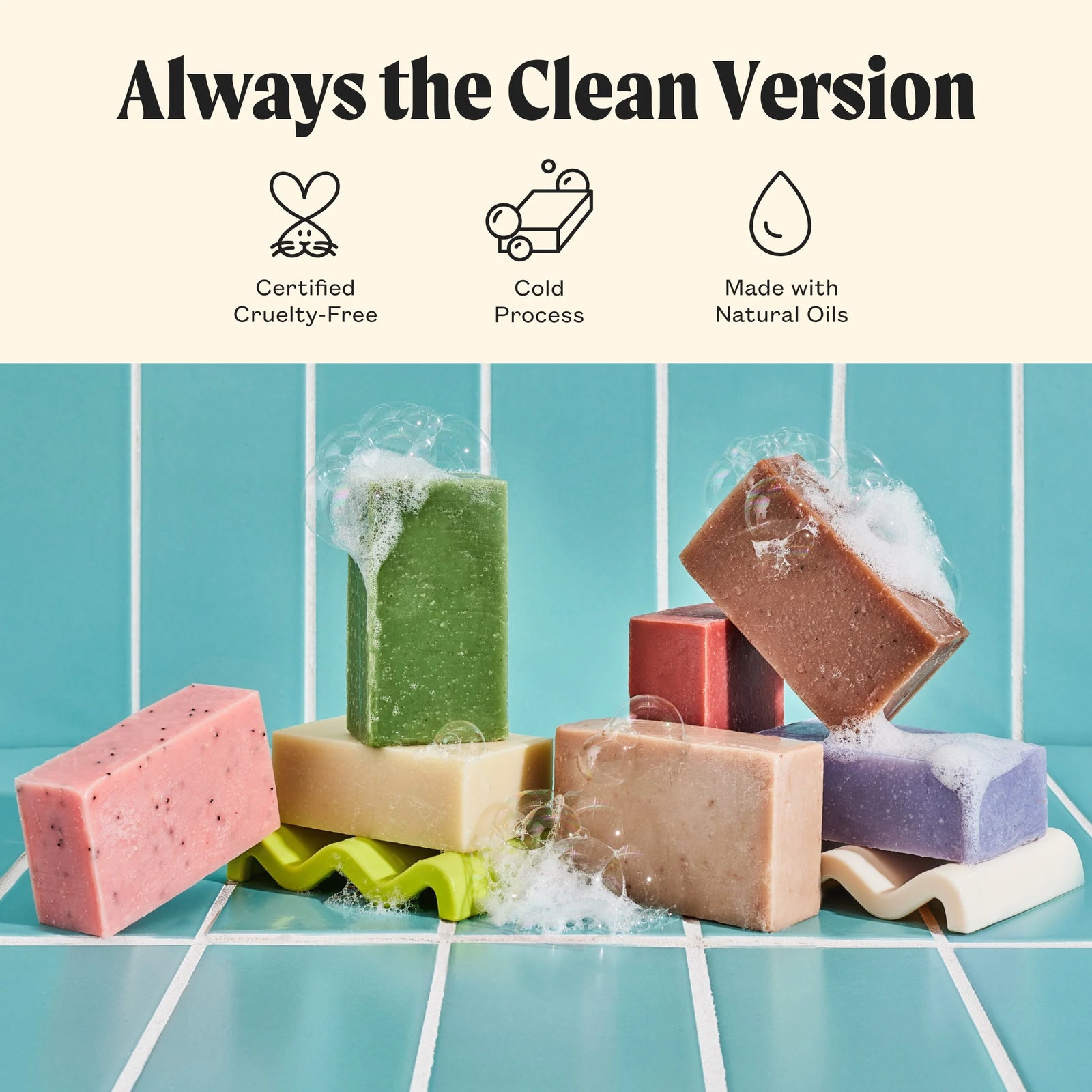 Vanilla on Vinyl Natural Bar Soap for Women Bathroom and Bath Soap, 4.5 Oz