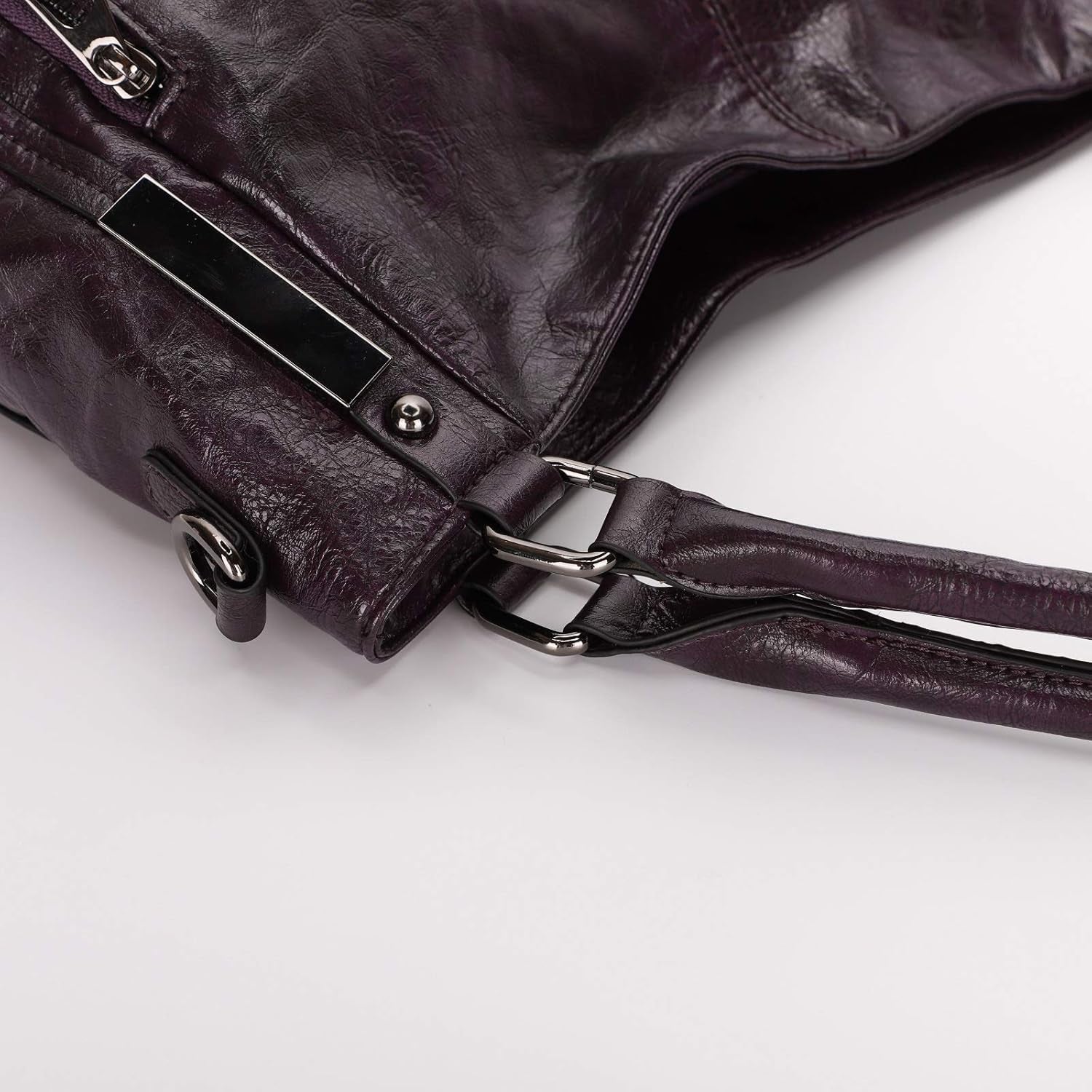 Purses for Women Shoulder Handbag Top Handle Hobo Tote Bags for Women (Purple)