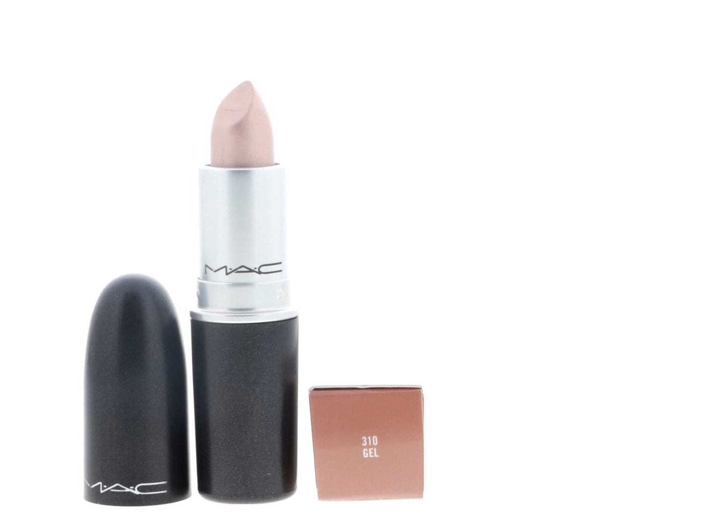 Mac Lipstick Gel Frost Metallic Beige 0.11 Ounce Sheer Colour for Lips