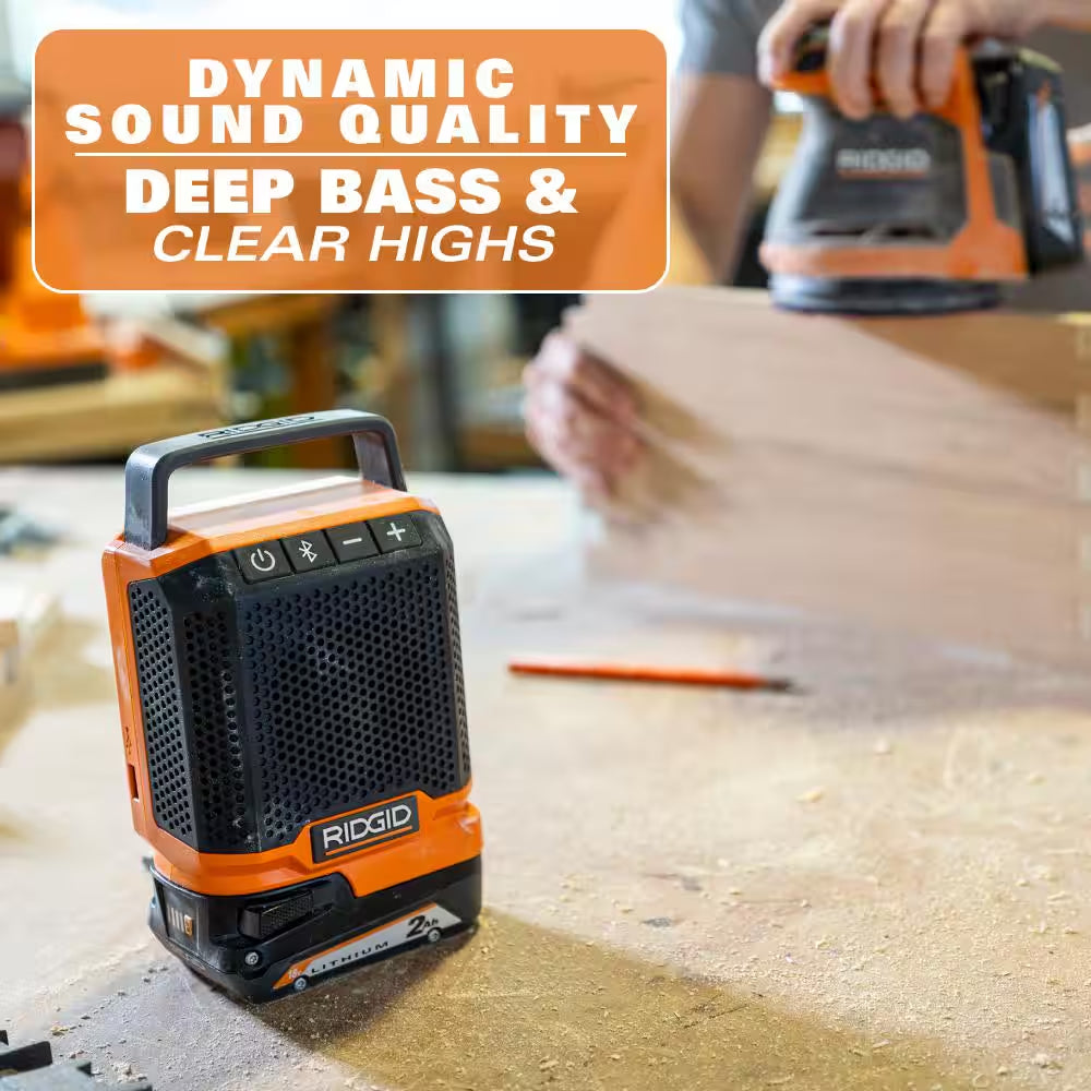 18V Cordless Speaker with Bluetooth Wireless Technology (Tool Only)