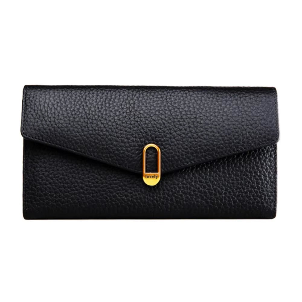 Genuine Leather Women'S Wallets Long Handbags Luxury Designer Purses for Women Credit Card Holder Wallet Carteras Para Mujer