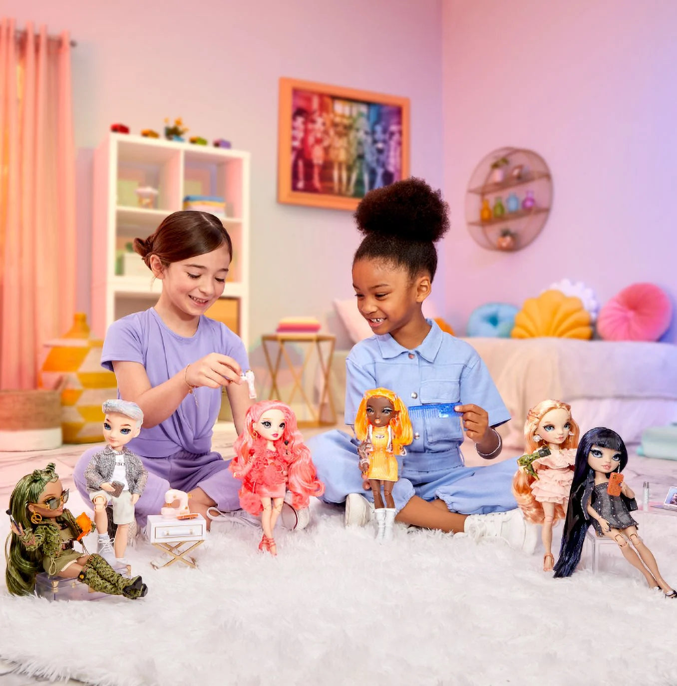 Priscilla - Pink Fashion Doll, Fashionable Outfit & 10+ Colorful Play Accessories. Toy Gift Kids 4-12 Years & Collectors