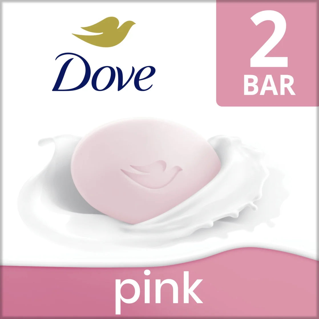 Beauty Bar Women'S Bath Soap Pink Rosa, 3.75 Oz 2 Bars