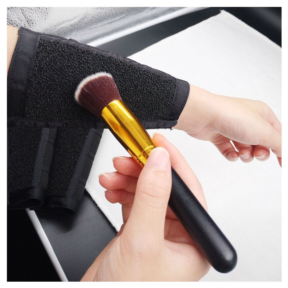 Makeup Remover Color Cleaner Armband Cleaning Arm Sponge Switch for Makeup Brush Color Dedicated Washing Tool
