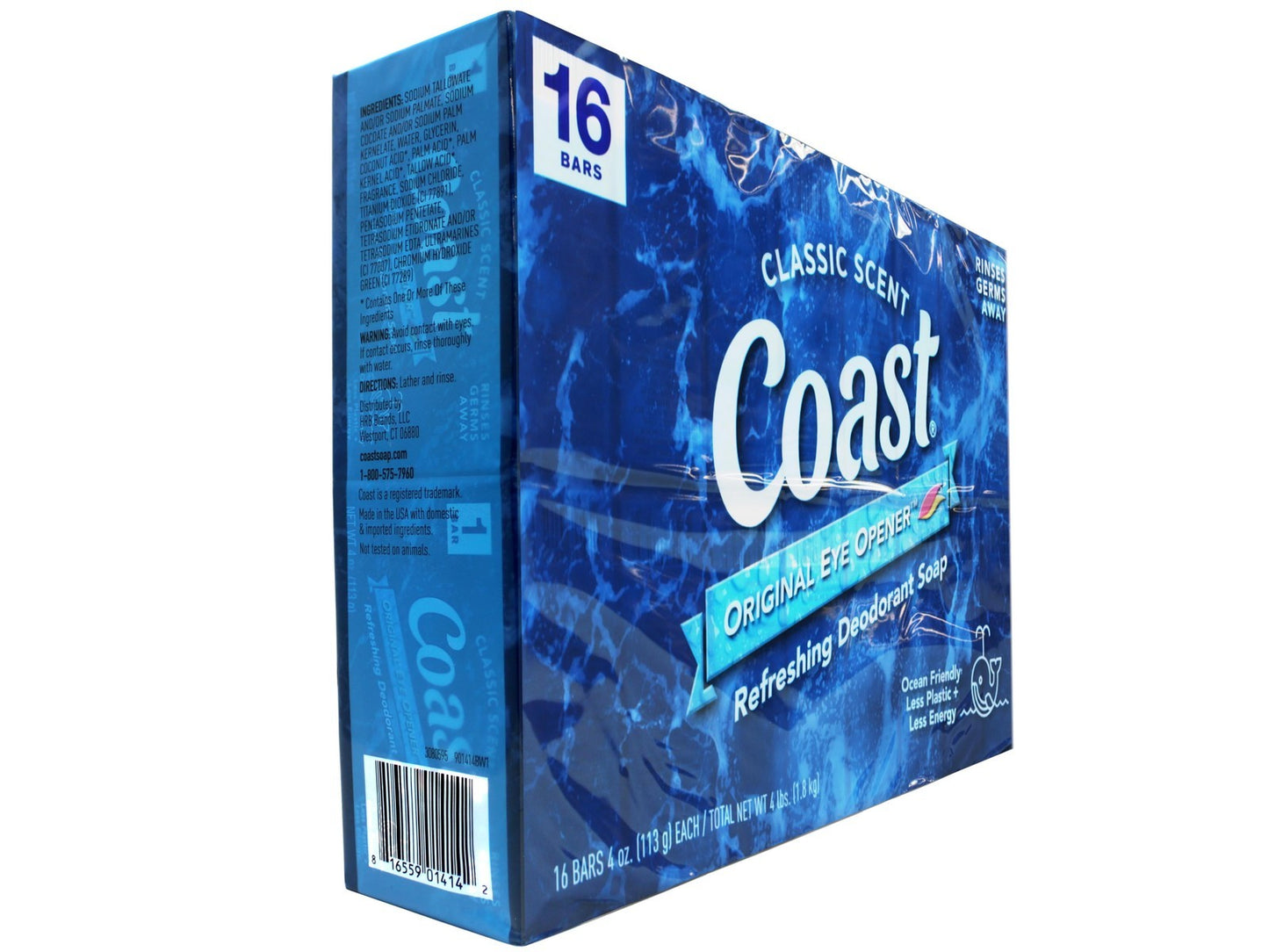 2 Pack - Refreshing Deodorant Soap - Bar Soap with Thick Rich Lather - Clean Ri
