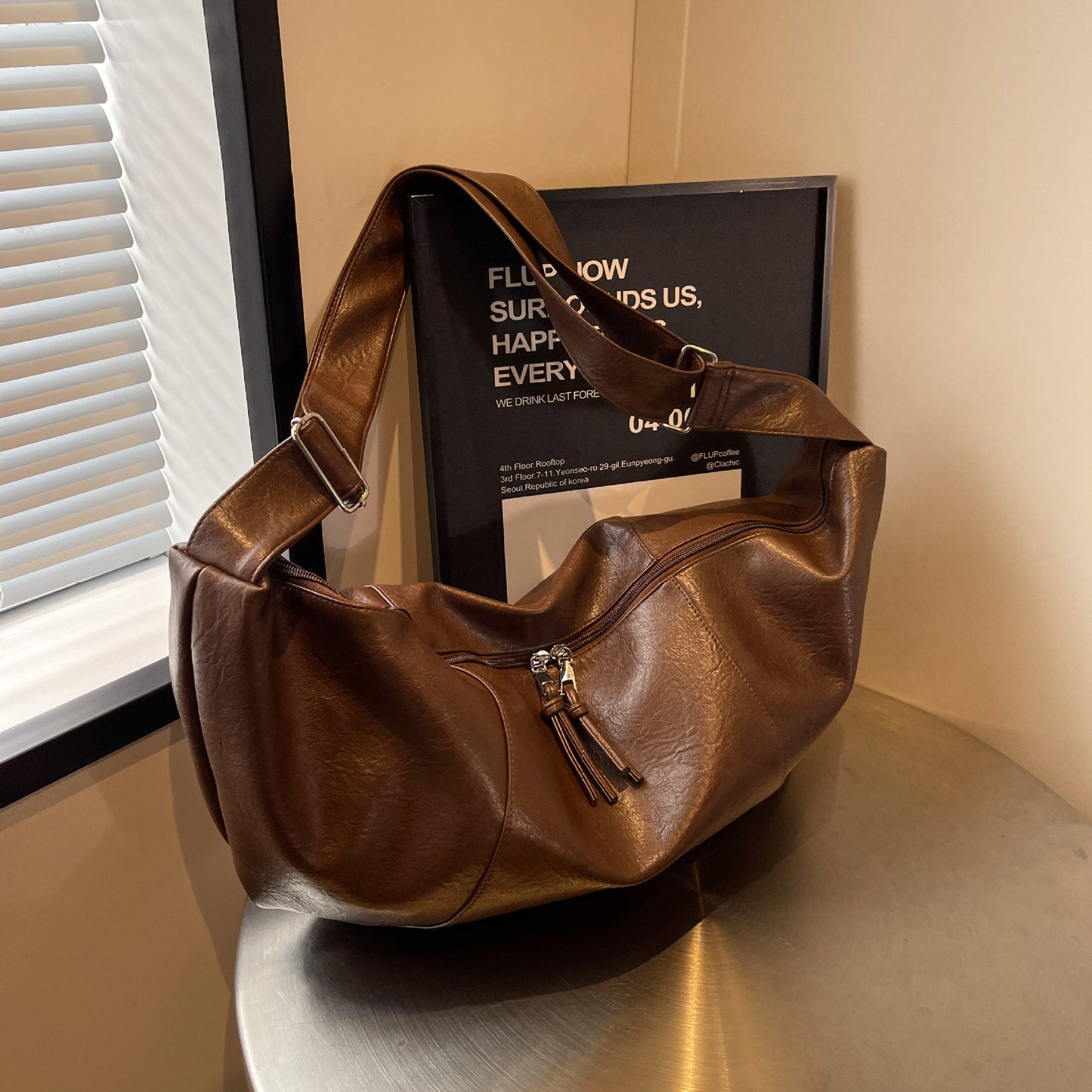 Bag Women's large capacity new shoulder all-in-one crossbody bag fashion casual commuter dumpling bag